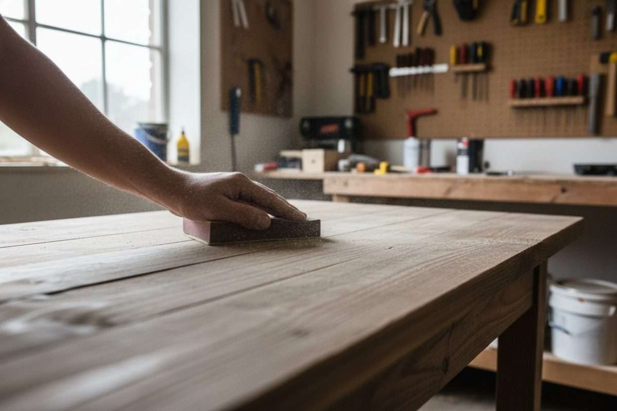 Sabler un meuble en bois : guide complet des techniques et astuces