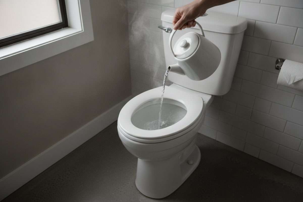 Comment déboucher des toilettes sans ventouse ?
