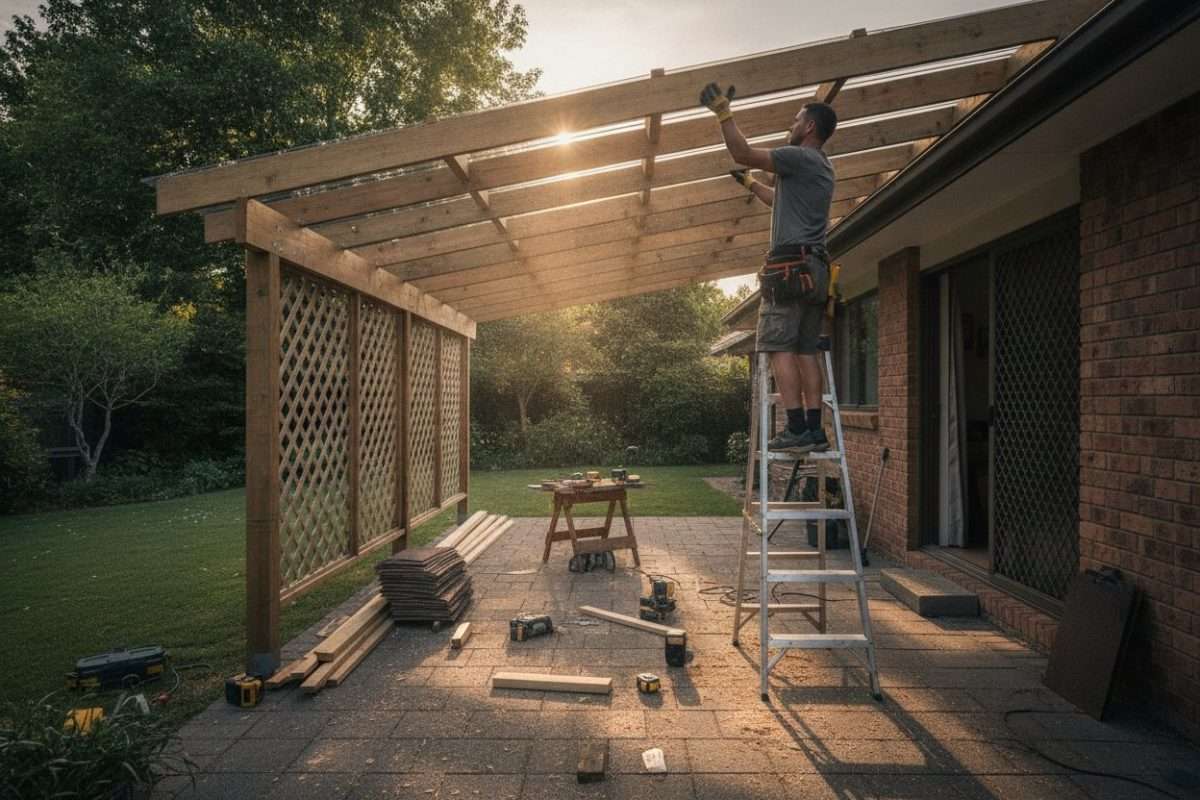 Faire une avancée de toit pour terrasse : guide complet
