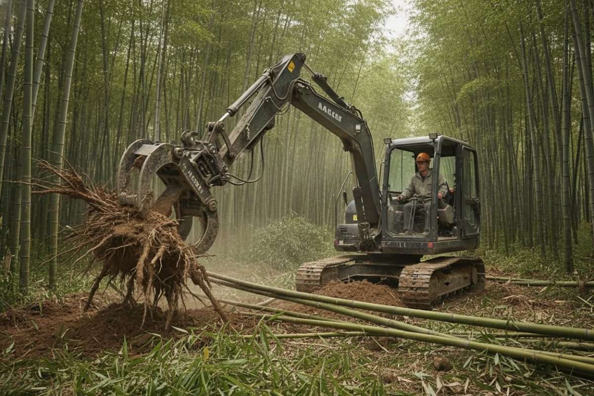 Machine pour arracher les bambous : comparatif des solutions