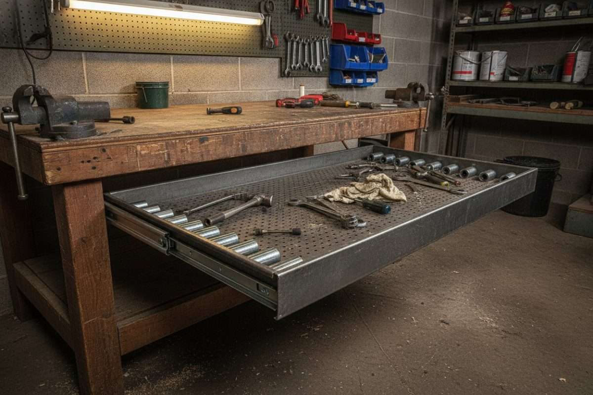 Fabriquer un plateau coulissant pour charge lourde