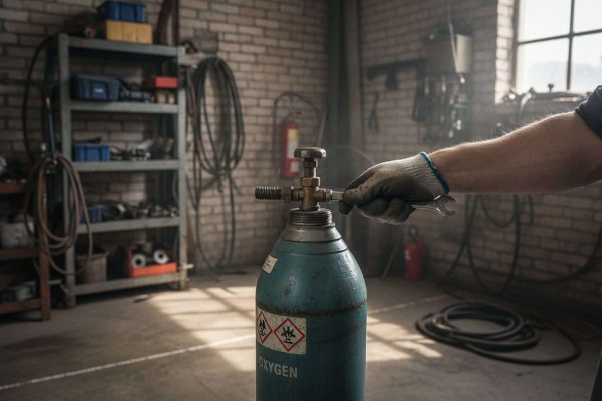 Comment enlever le détendeur d’une bouteille Butagaz Cube ?