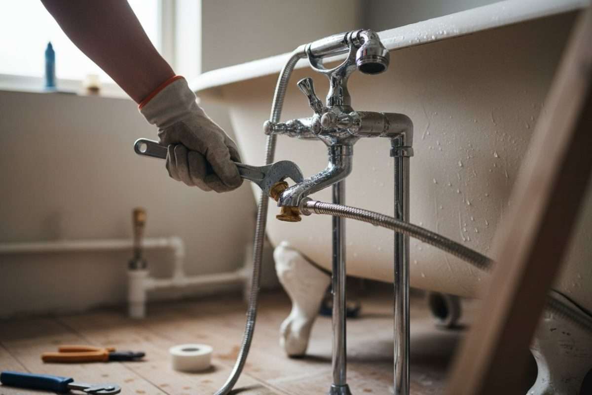 Réparer l’inverseur de votre robinet de baignoire : le guide