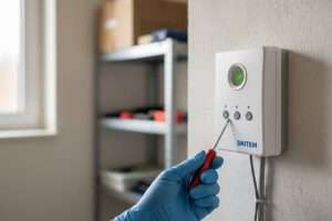 Alarme Daitem : changement de pile et conseils