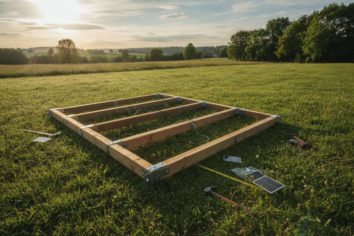 Support panneau solaire au sol fait maison : le guide complet